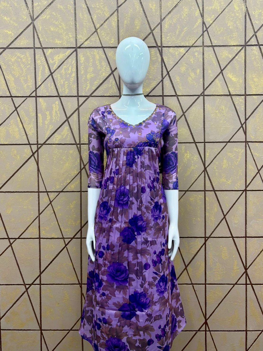 1. Alia Cut Aline Kurthi