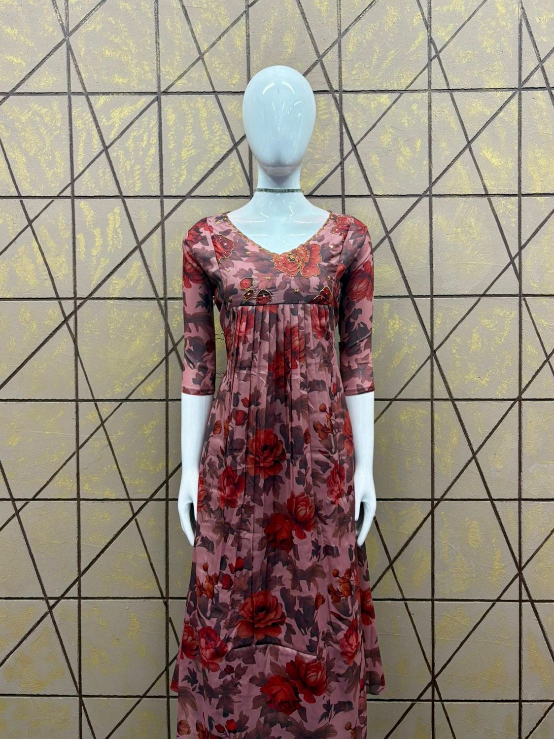 1. Alia Cut Aline Kurthi